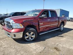 Salvage cars for sale from Copart Woodhaven, MI: 2015 Dodge RAM 1500 SLT