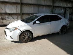 Salvage cars for sale from Copart Phoenix, AZ: 2015 Toyota Corolla L