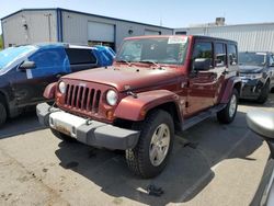 Jeep salvage cars for sale: 2008 Jeep Wrangler Unlimited Sahara