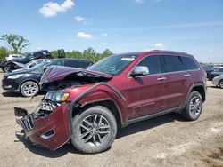 Jeep salvage cars for sale: 2017 Jeep Grand Cherokee Limited