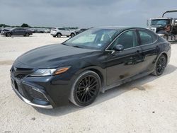 Salvage cars for sale at San Antonio, TX auction: 2022 Toyota Camry XSE