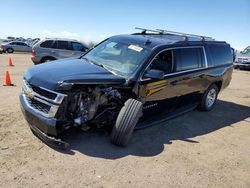 Chevrolet Suburban k1500 lt salvage cars for sale: 2019 Chevrolet Suburban K1500 LT