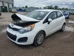 Salvage cars for sale at Central Square, NY auction: 2012 KIA Rio LX