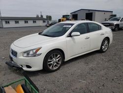 Salvage cars for sale from Copart Airway Heights, WA: 2014 Nissan Maxima S