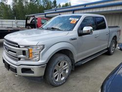 Salvage cars for sale from Copart Arlington, WA: 2019 Ford F150 Supercrew