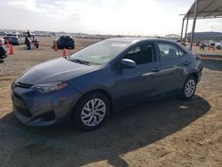 Salvage cars for sale at San Diego, CA auction: 2017 Toyota Corolla L