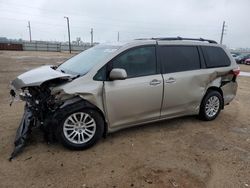 Salvage cars for sale at auction: 2016 Toyota Sienna XLE