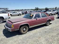 Ford salvage cars for sale: 1988 Ford Crown Victoria LX