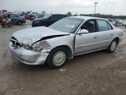 Salvage cars for sale from Copart Indianapolis, IN: 2002 Buick Century Custom