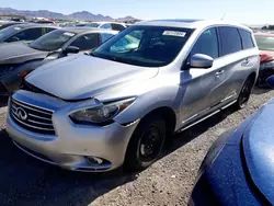 Salvage cars for sale from Copart Las Vegas, NV: 2013 Infiniti JX35