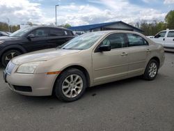 Salvage cars for sale at East Granby, CT auction: 2007 Mercury Milan