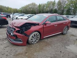 Vehiculos salvage en venta de Copart North Billerica, MA: 2016 Hyundai Sonata Sport