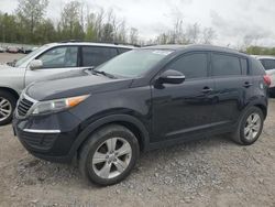 Salvage cars for sale at Leroy, NY auction: 2011 KIA Sportage LX