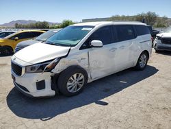Salvage cars for sale from Copart Las Vegas, NV: 2016 KIA Sedona LX