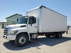 Salvage trucks for sale at Fresno, CA auction: 2016 Hino 258 268