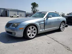 Salvage cars for sale at Tulsa, OK auction: 2005 Chrysler Crossfire Limited