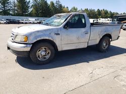 Salvage cars for sale at Eldridge, IA auction: 2001 Ford F150