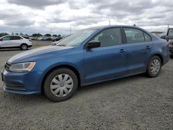 Salvage cars for sale at Eugene, OR auction: 2015 Volkswagen Jetta Base