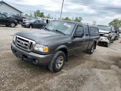 Salvage cars for sale at Pekin, IL auction: 2009 Ford Ranger Super Cab