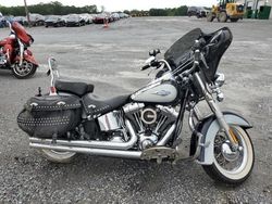 Buy Salvage Motorcycles For Sale now at auction: 2012 Harley-Davidson Flstc Heritage Softail Classic