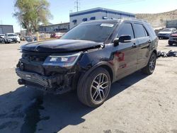 Salvage cars for sale at Albuquerque, NM auction: 2017 Ford Explorer Sport