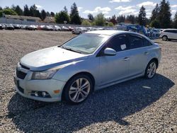 Chevrolet salvage cars for sale: 2011 Chevrolet Cruze LTZ