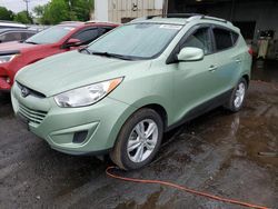 Salvage cars for sale at New Britain, CT auction: 2011 Hyundai Tucson GLS