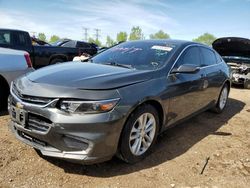 Salvage cars for sale at Elgin, IL auction: 2018 Chevrolet Malibu LT