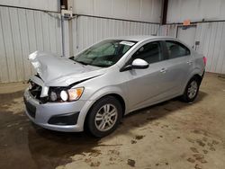Salvage cars for sale at Pennsburg, PA auction: 2015 Chevrolet Sonic LT
