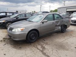 Salvage cars for sale from Copart Chicago Heights, IL: 2002 Toyota Camry LE