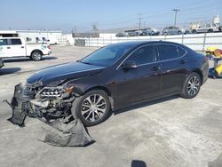 Acura TLX Tech salvage cars for sale: 2016 Acura TLX Tech