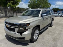 Vehiculos salvage en venta de Copart Opa Locka, FL: 2016 Chevrolet Suburban K1500 LT