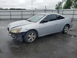 Salvage cars for sale at Dunn, NC auction: 2005 Honda Accord EX