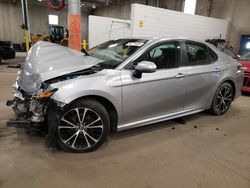 Salvage cars for sale at Blaine, MN auction: 2020 Toyota Camry SE