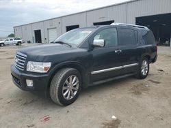 Salvage cars for sale at Jacksonville, FL auction: 2010 Infiniti QX56
