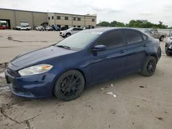 Salvage cars for sale at Wilmer, TX auction: 2013 Dodge Dart SXT
