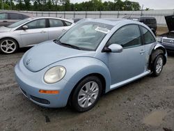 Salvage cars for sale from Copart Spartanburg, SC: 2009 Volkswagen New Beetle S