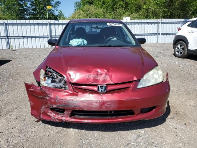 2005 Honda Civic DX VP