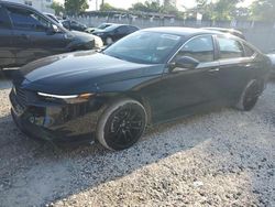 Salvage cars for sale at Opa Locka, FL auction: 2024 Honda Accord EX