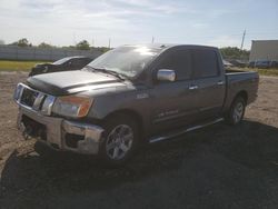 Salvage trucks for sale at Houston, TX auction: 2013 Nissan Titan S