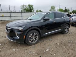 Salvage cars for sale at Lansing, MI auction: 2022 Buick Envision Essence