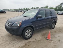 Salvage cars for sale from Copart Houston, TX: 2006 Honda CR-V LX