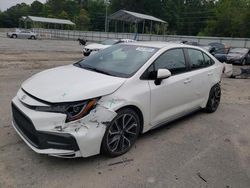 Salvage cars for sale at Savannah, GA auction: 2020 Toyota Corolla SE