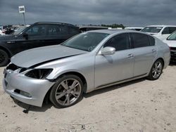 Salvage cars for sale from Copart Houston, TX: 2008 Lexus GS 460