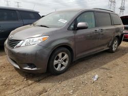 Salvage cars for sale at Elgin, IL auction: 2013 Toyota Sienna LE