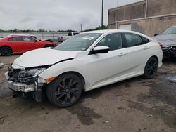 Salvage cars for sale from Copart Fredericksburg, VA: 2019 Honda Civic Sport