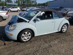 Salvage cars for sale from Copart Spartanburg, SC: 2003 Volkswagen New Beetle GLS