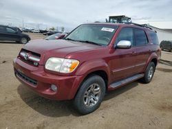 Toyota Sequoia salvage cars for sale: 2007 Toyota Sequoia Limited