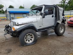 Salvage cars for sale at Wichita, KS auction: 2003 Jeep Wrangler / TJ Rubicon