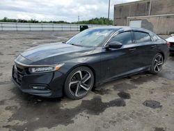 Salvage cars for sale at Fredericksburg, VA auction: 2019 Honda Accord Sport